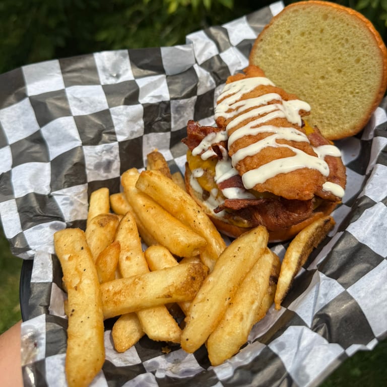 Delicious Ranch Burger Experience