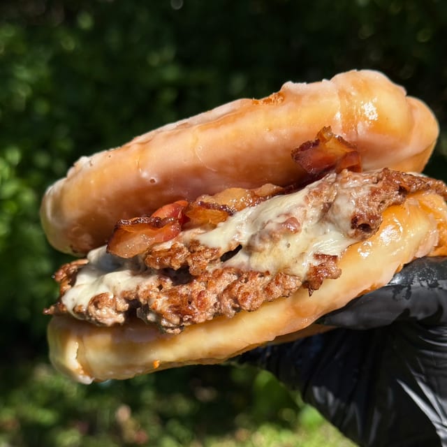 Weekly Special: Honey Bun Smash Burger.