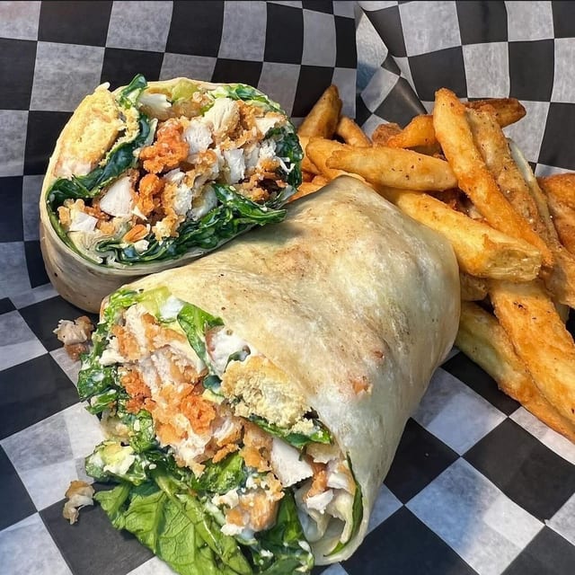 Weekly Special: Chicken Caesar Wrap.