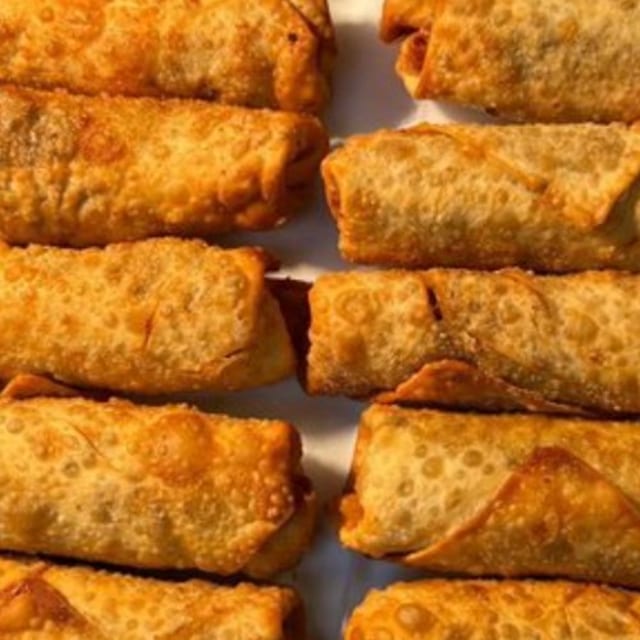 Cheesesteak Eggroll Tray.