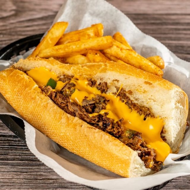 Philly Cheesesteak Sandwich.