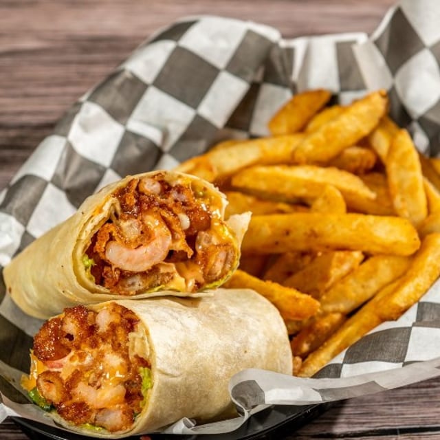 Bang Bang Shrimp Wrap.
