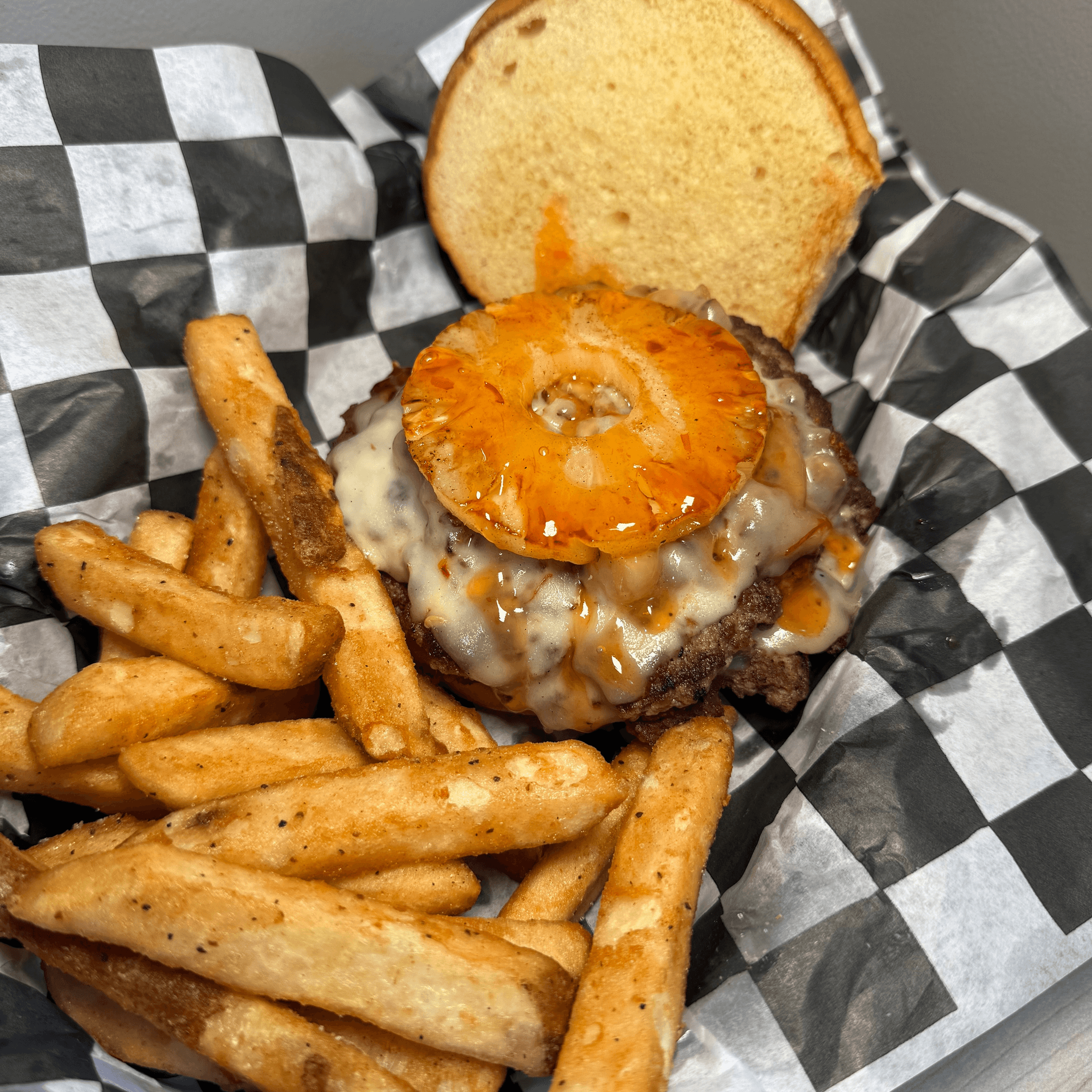 June’s Burger Of The Month: Island Heat Smash.