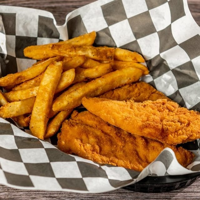 Kid's Chicken Fingers Meal.